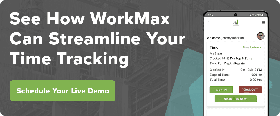 WorkMax simplifies time tracking for contractors with our industry leading software. WorkMax simplifies time tracking for contractors with our industry leading software.